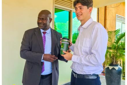 Today at the AAYC Secretariat, we had the pleasure of meeting Mr. Giulio Versura; President & Founder of Global Youth Empowerment based in Italy with a support office in Syria.